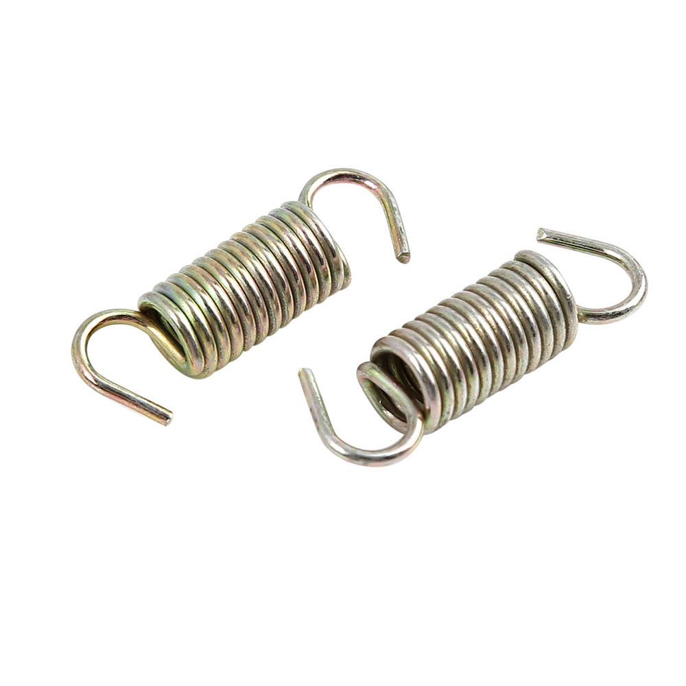 Unique Bargains 3cm Length Motorcycle Motorbike Stainless Steel Return Spring for GS125 4pcs