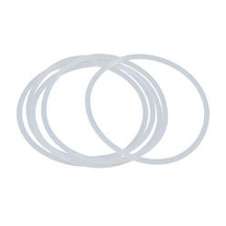 Unique Bargains 5pcs White Silicone Rubber O-Ring VMQ Seal Gasket Washer for Car 80mm x 3.1mm