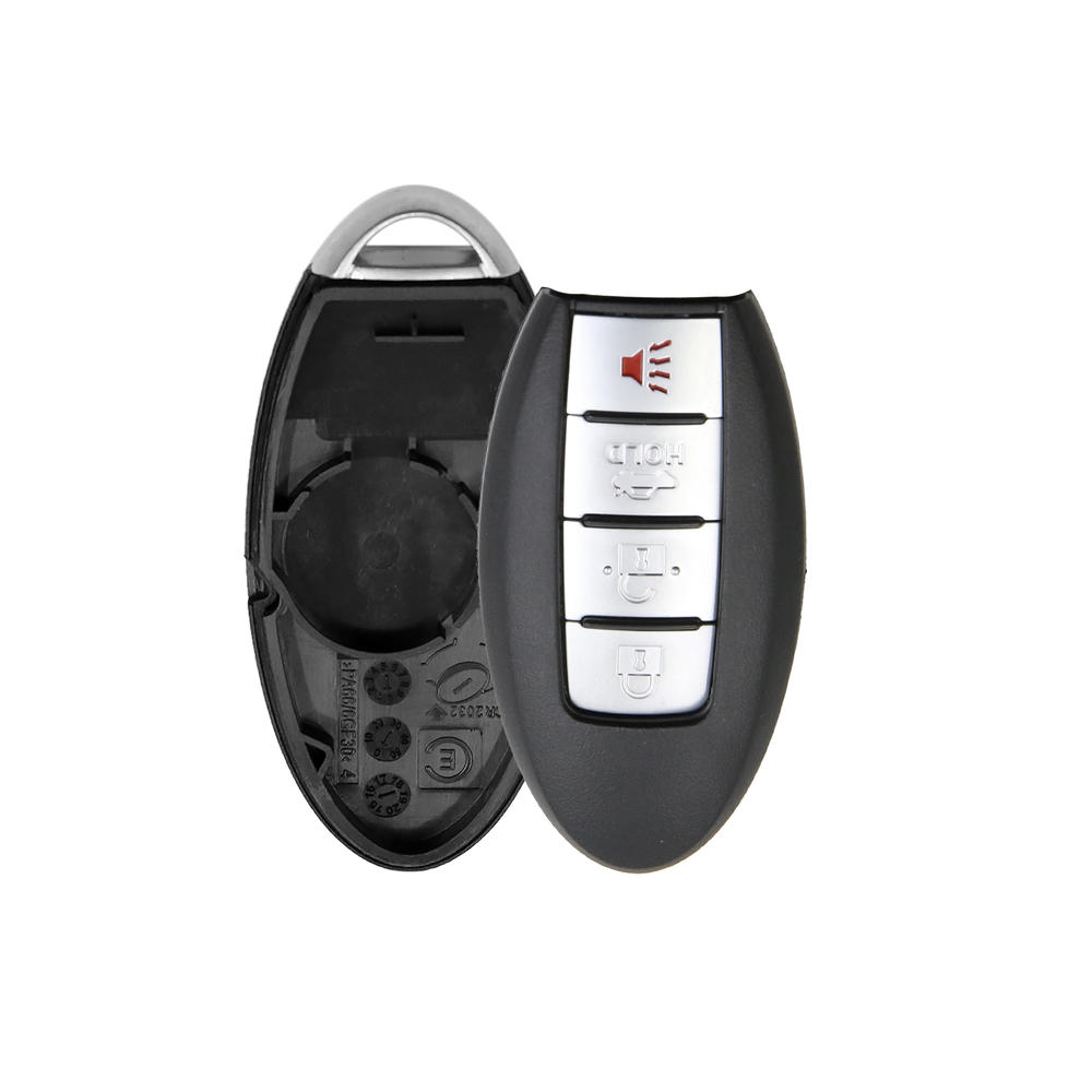Unique Bargains 4 Button Insert Key Remote Shell Replacement KR55WK48903 for 07-12 Nissan Altima