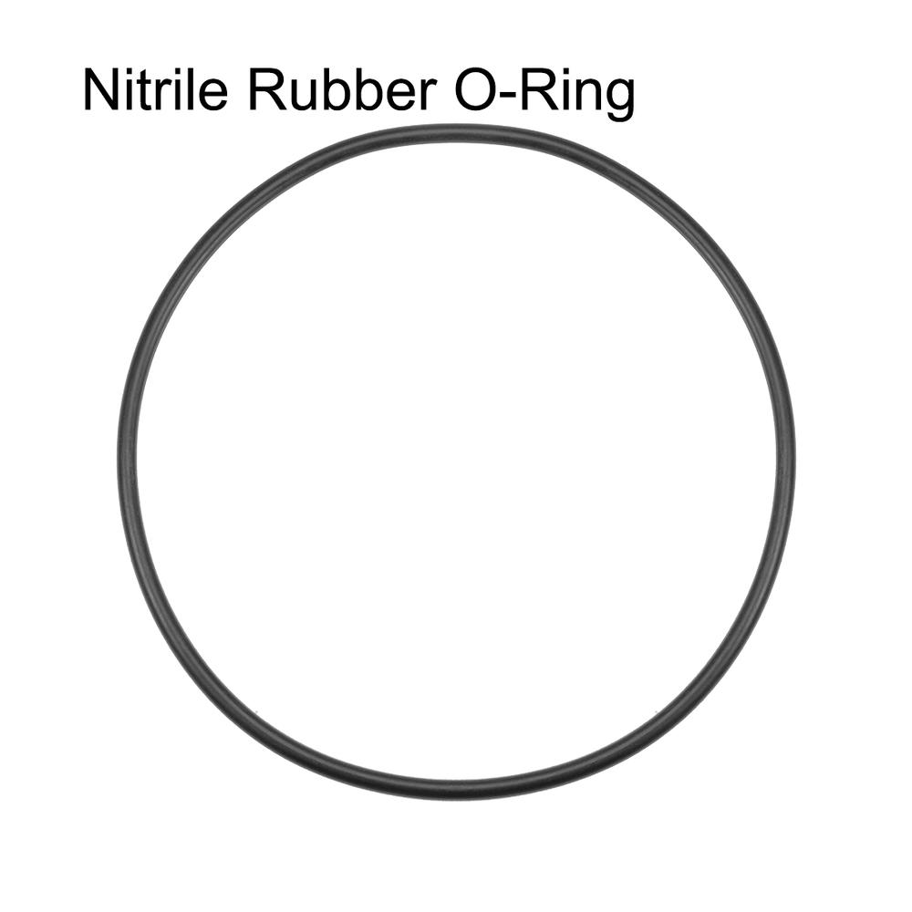 Unique Bargains O-Rings Nitrile Rubber 163.6mm x 175mm x 5.7mm Round Seal Gasket