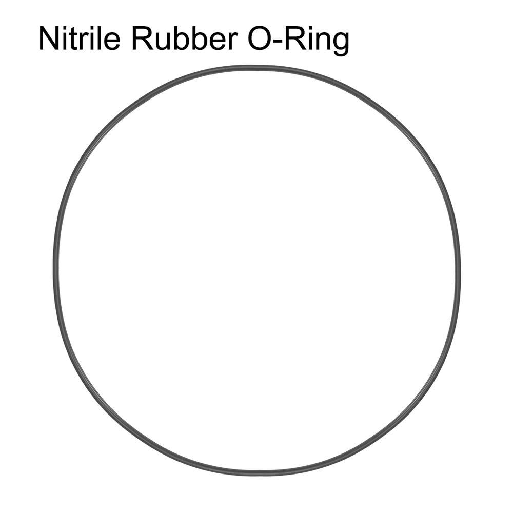 Unique Bargains O-Rings Nitrile Rubber 328.6mm x 340mm x 5.7mm Round Seal Gasket