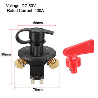 Unique Bargains 60v Battery Isolator Disconnect Cut Off Power