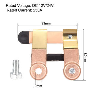 Unique Bargains 12v 24v Battery Disconnect Switch Isolator