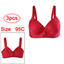 3 PCS Red Thin Cup