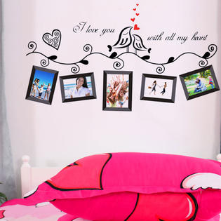 Unique Bargains Family Tree Wall Decal Home Living Room Decor Photo