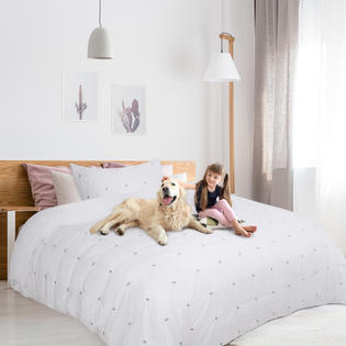 Unique Bargains Duvet Covers With Pillowcases 3 Piece Embroidery