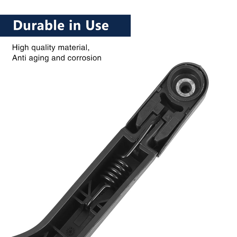 Unique Bargains Rear Windshield Wiper Blade Arm Set for Suzuki Wagon R 2004-2017 14 Inch 355mm
