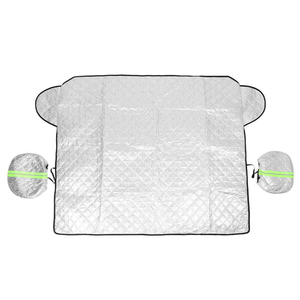 Unique Bargains Car Windshield Snow Ice Cover with 4 Layers Protection for SUV 140x119cm