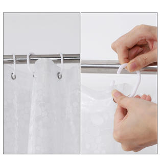 Peva Shower Curtain Liner 72x72, Shower Curtain With Liner And Hooks