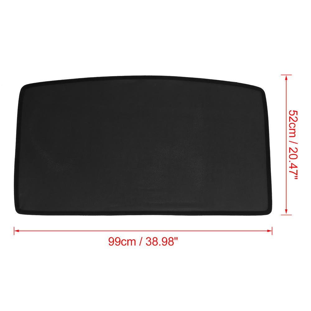 Unique Bargains Glass Roof Sunroof Shade Cover Front Window Sun Shade for Tesla Model S Top Roof