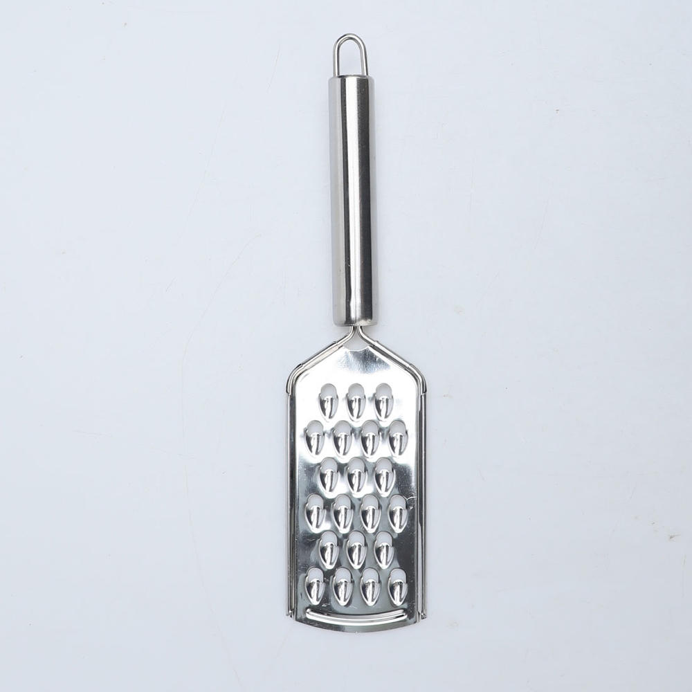 Unique Bargains Stainless Steel Cheese Grater Fruit Flat Vegetable Grater for Restaurant