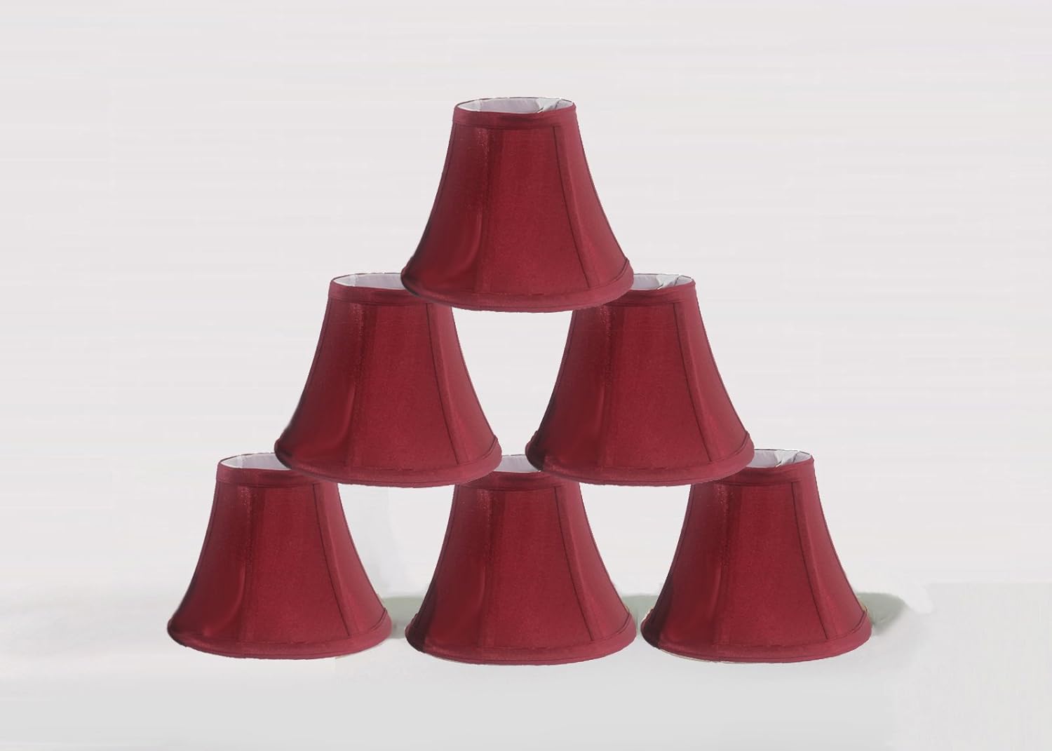 Urbanest 1100630c Chandelier Lamp Shades 6 Inch Bell Clip On Urbanest 1100630c Chandelier Lamp Shades 6 Inch Bell Clip On Burdy Set Of