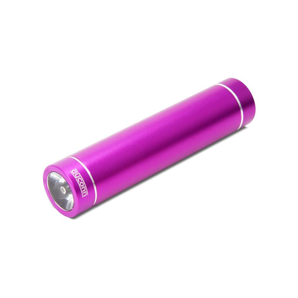 Dyconn XCharger 2600mAh Universal External Power Bank - Retail Packaging - Purple