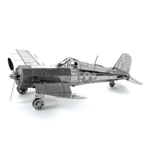 Fascinations Toys & Gifts FASCINATIONS F4u Corsair Plane Metal Earth Model Kit