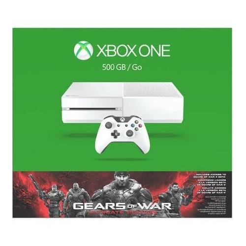 Microsoft Xbox One 500GB White Console - Gears of War: Special