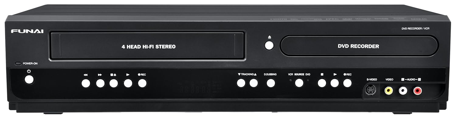 Philips FUNAI DVD Recorder/VCR Combo,HDMI,1080p,Up-Comversion,No Tuner