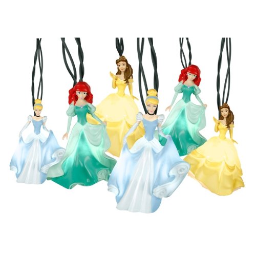 decorative disney princess christmas dancing string lights cinderella belle and ariel - Princess Christmas decorative disney princess christmas dancing string lights cinderella belle and ariel - Princess Christmas