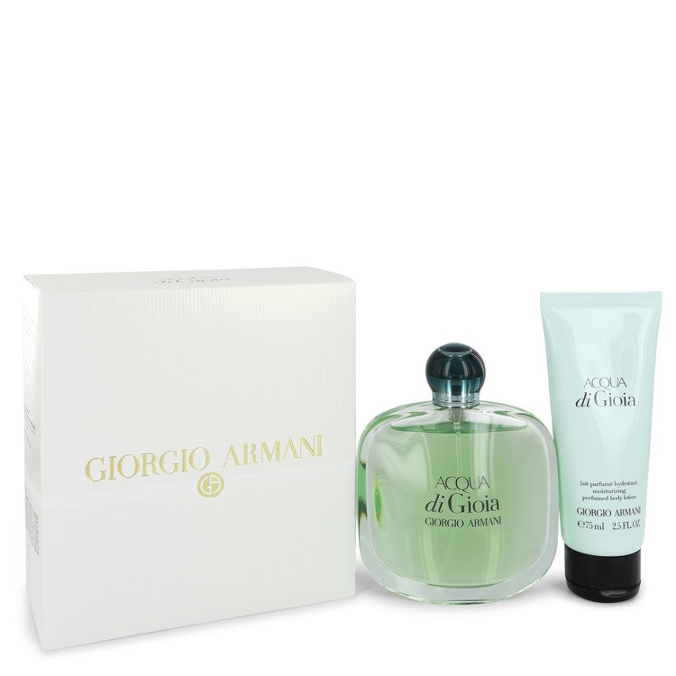 Women Gift Set 3 4 Oz Eau De Parfum Spray 2 5 Oz Body Lotion By Giorgio Armani