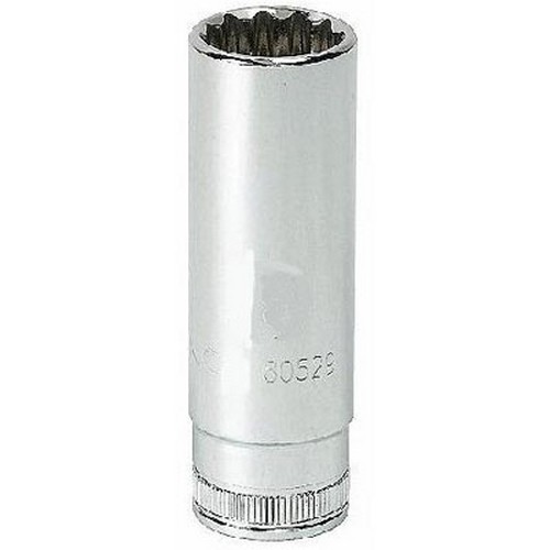 Gearwrench 80236 1/4" Drive 12 point Deep Socket 9mm