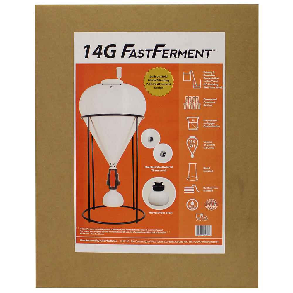 FastFerment Conical With Stand, 14 gallon