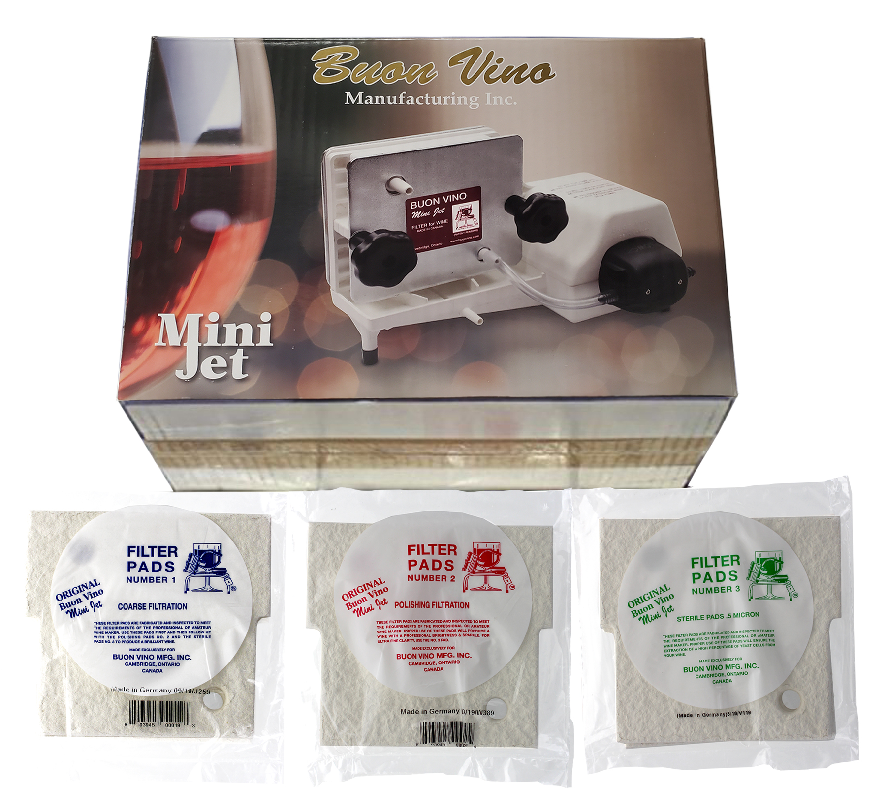 Home Brew Ohio BUON Vino Complete Mini Jet Wine Filter