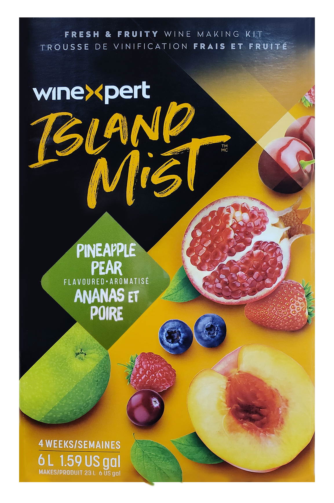 Home Brew Ohio Pineapple Pear Pinot Grigio (Island Mist) Ingredient kit