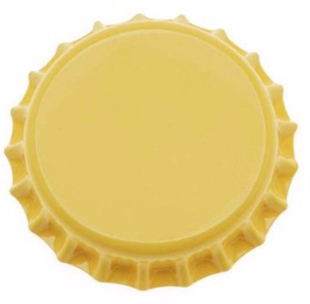 Home Brew Ohio Yellow Oxygen Barrier Crown Caps 144 Count