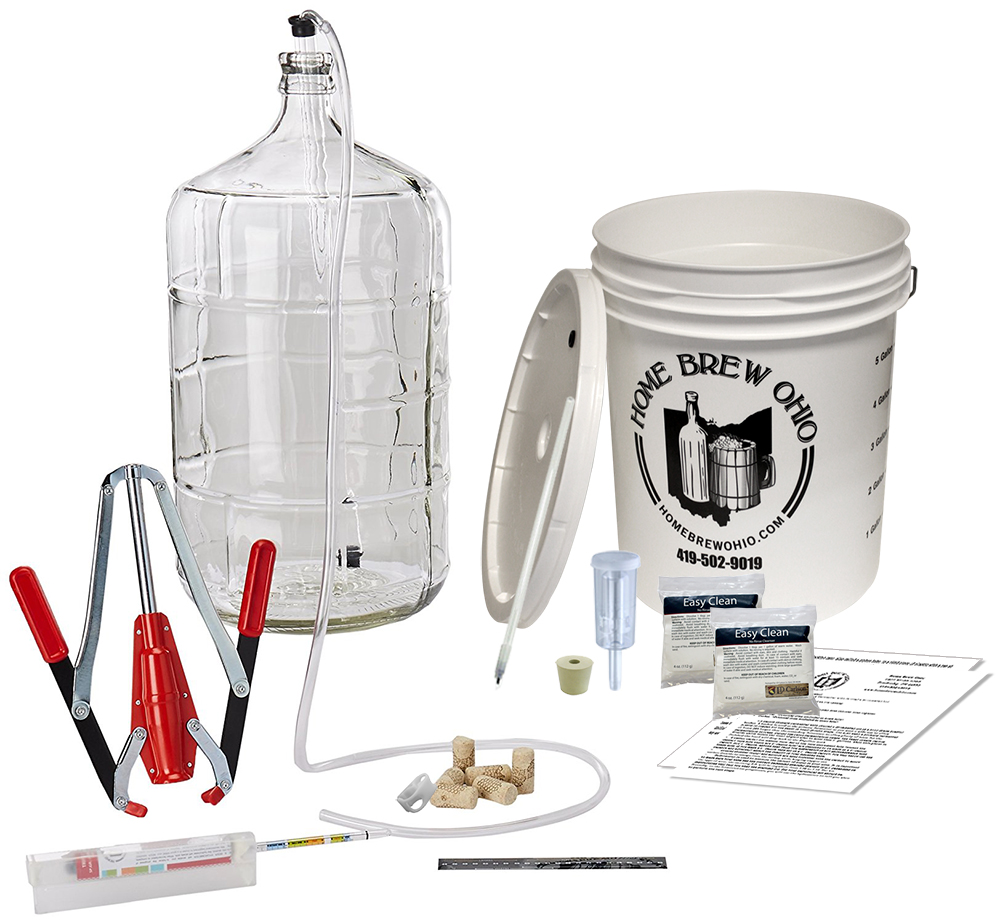 Winemakers Depot Premium Wine Making Equipment Kit - with Auto-Syphon