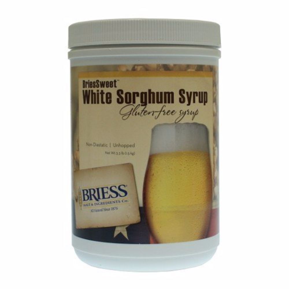 BriessSweet White Sorghum Gluten -Free Syrup, 3.3 lb.