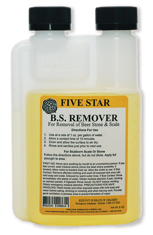 Five Star Beer Stone Remover-8 oz.