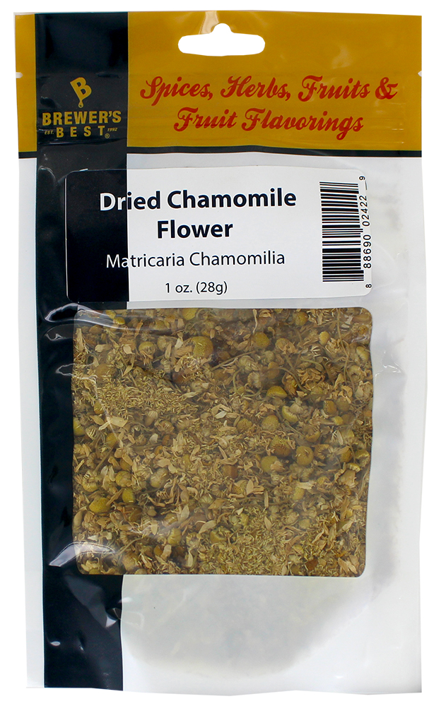 Home Brew Ohio Brewer's Best Brewing Herb's and Spices - Dried Chamomile Flower 1 ounce