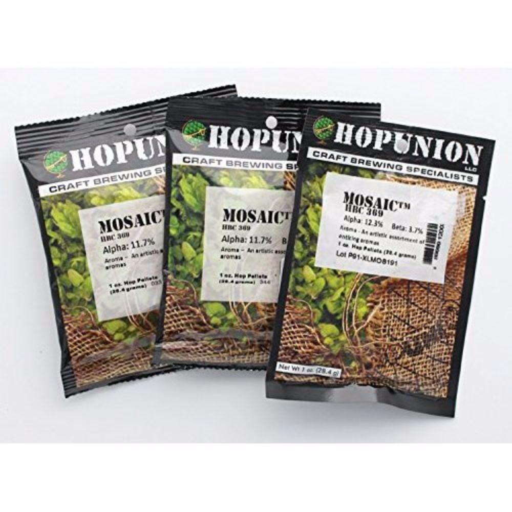 Home Brew Ohio Mosaic Hop Pellets 3 oz.
