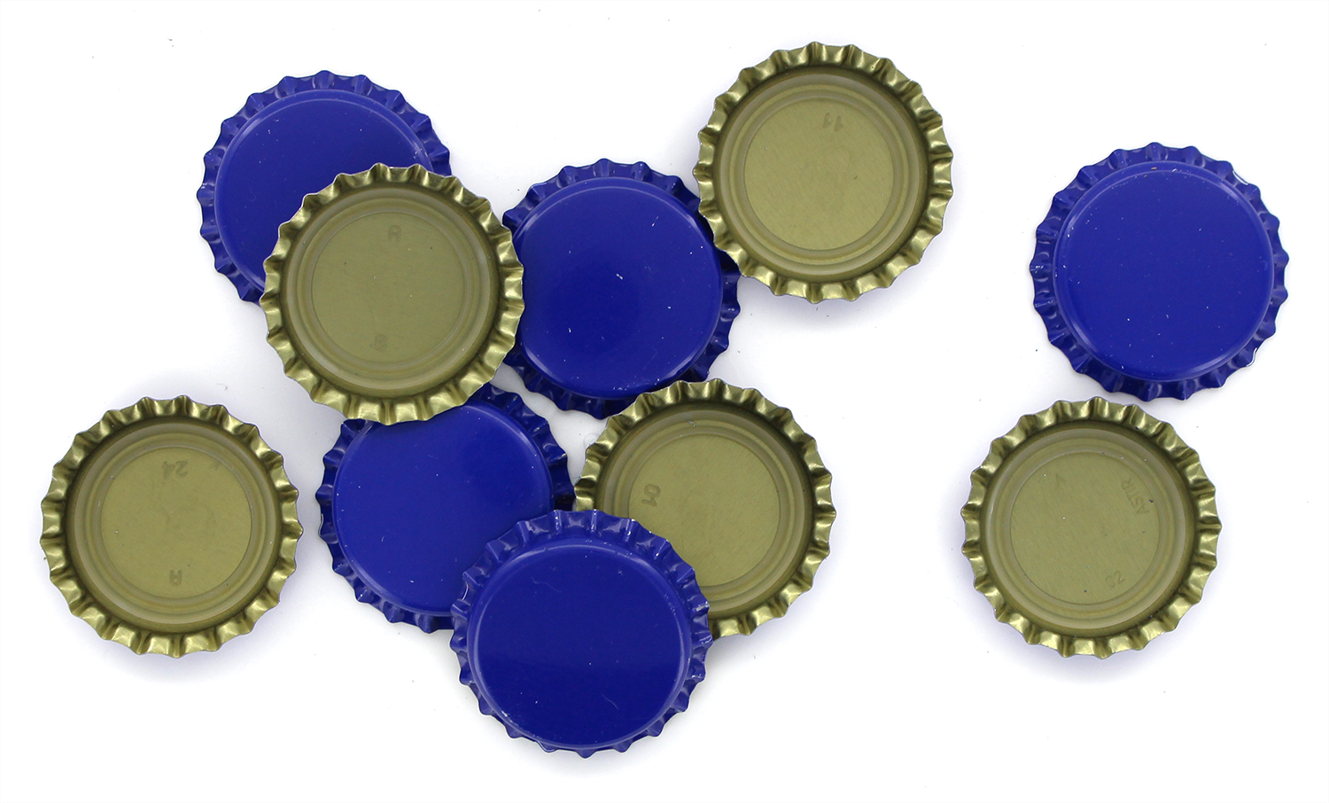 HBO Home Brew Ohio Crown Caps With Oxy-Liner - Case of 10,000 Caps Blue