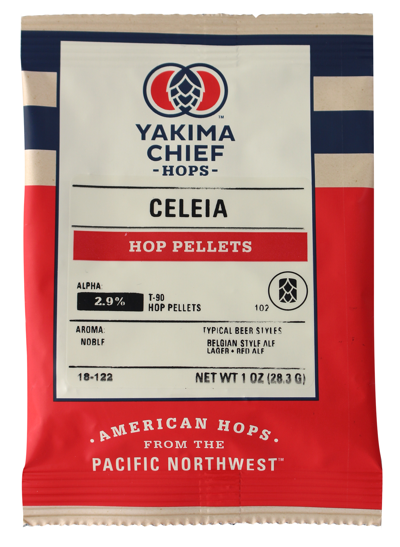 Kegworks Celeia Hop Pellets, Domestic, St Celeia/Styrian Golding - 1 oz Bag