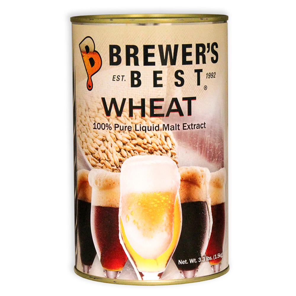 Brewer's Best Liquid Malt Extract - Wheat- 3.3 lbs.