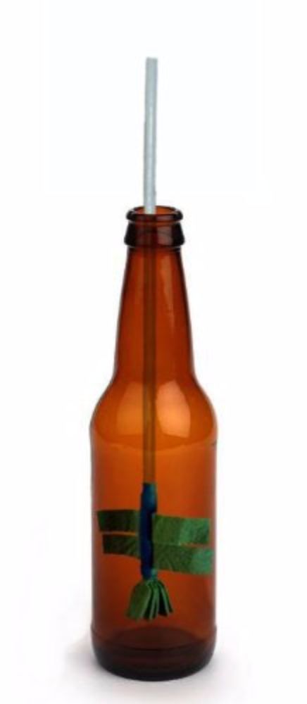 Third Coast Design Works Clean Bottle Express Wine/Beer Bottle Brush for Cleaning Wine/Beer Bottles