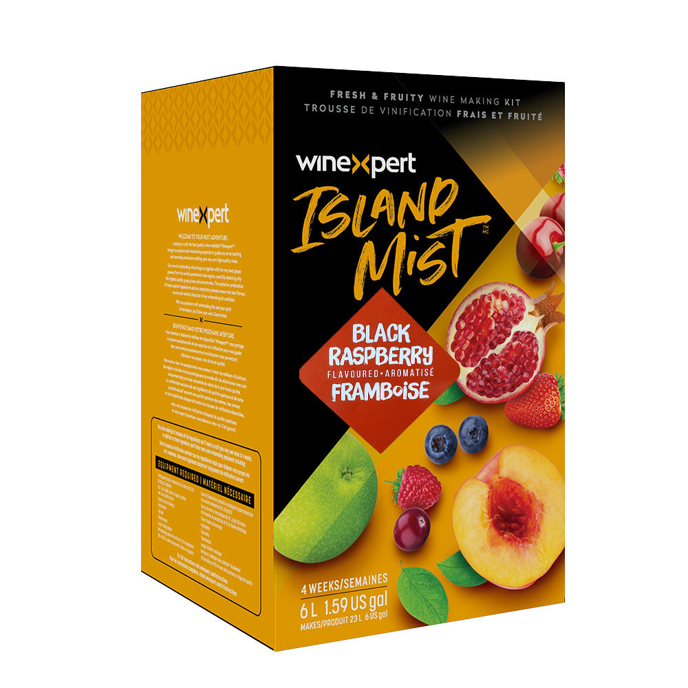 Island Mist Black Raspberry Merlot Wine Kit by Winexpert