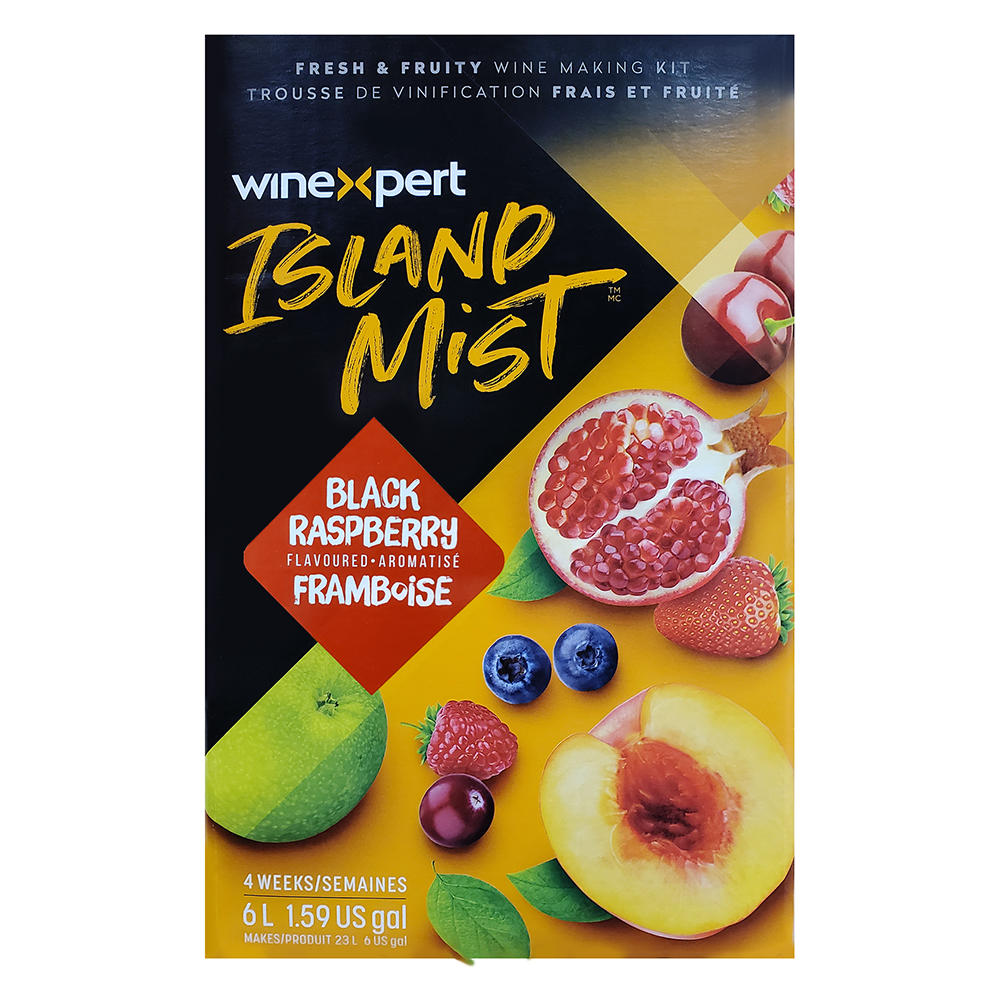 Island Mist Black Raspberry Merlot Wine Kit by Winexpert