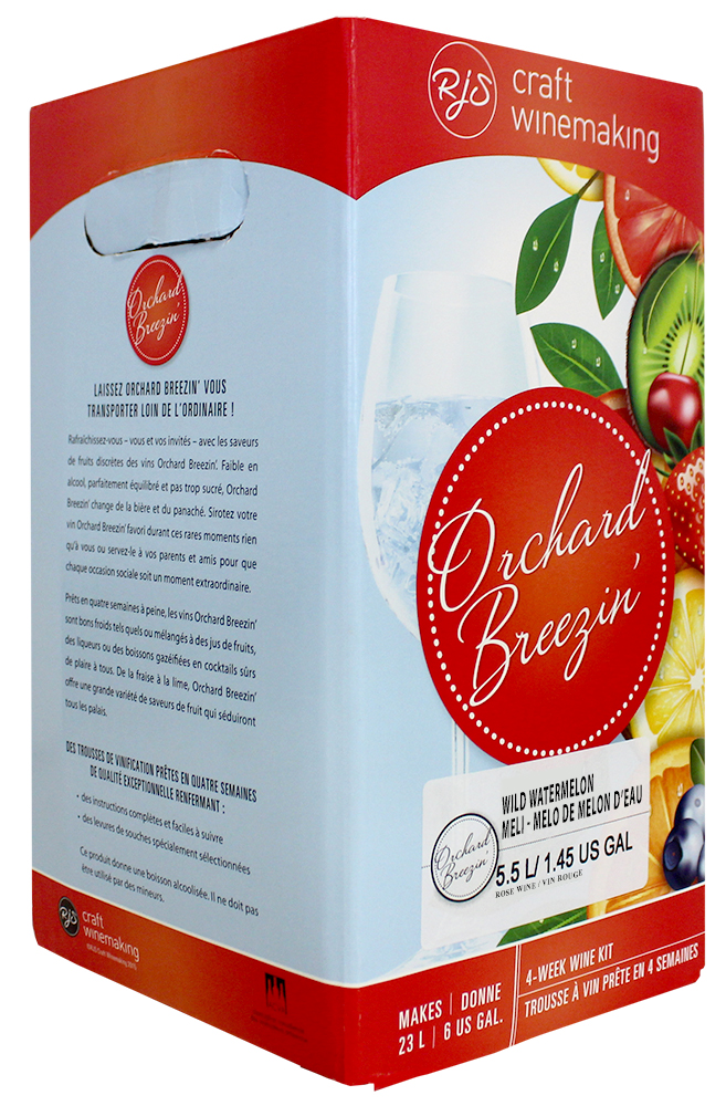Home Brew Ohio Orchard Breezin Wild Watermelon Ingredient kit