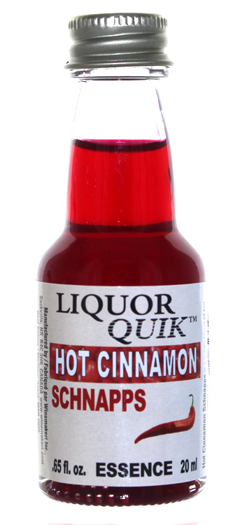 Liquor Quik Natural Schnapps Essence 20 mL (Hot Cinnamon Schnapps)