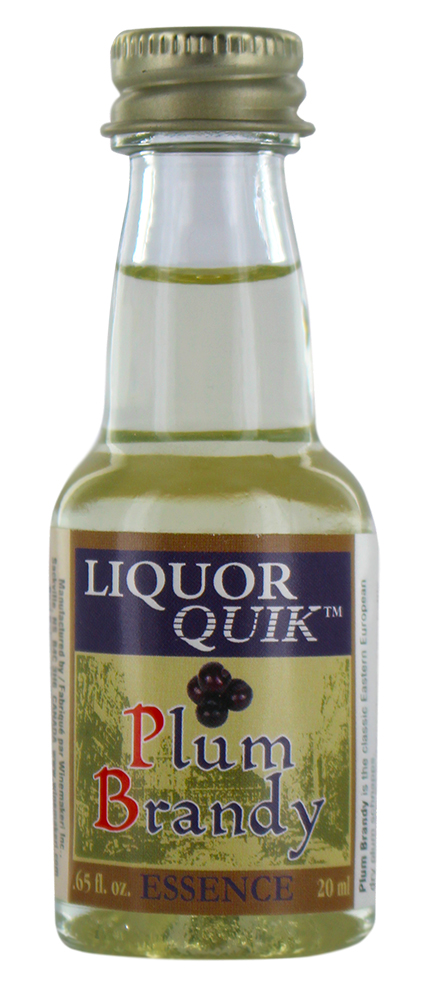 Liquor Quik Plum Brandy - Liquor Quik Natural Brandy Essence 20 ml