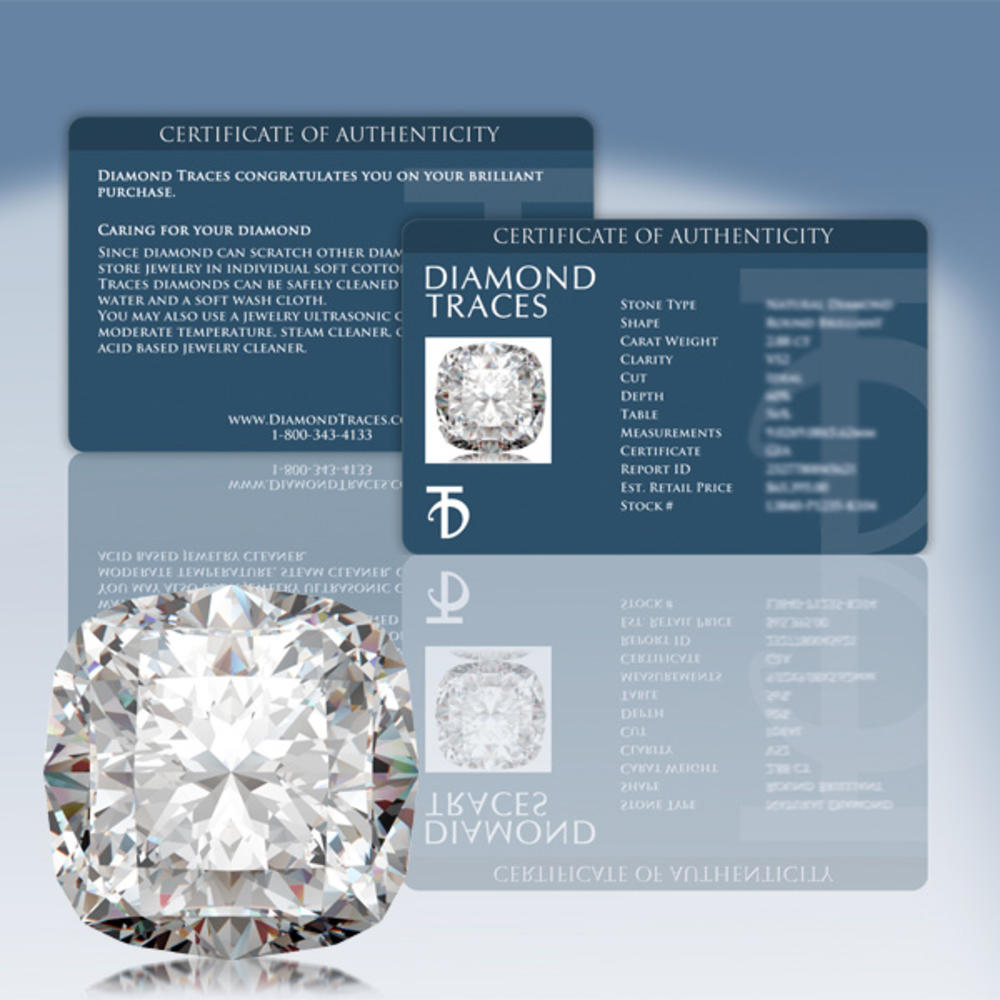 Diamond Traces 1.88ctw D-SI1 Ideal Square Cushion Natural Certified Diamonds 18k Gold Halo Accent Engagement Ring 