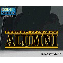 CDI Colorado Buffaloes Decal - University Of Colorado Buffaloes Over Alumni