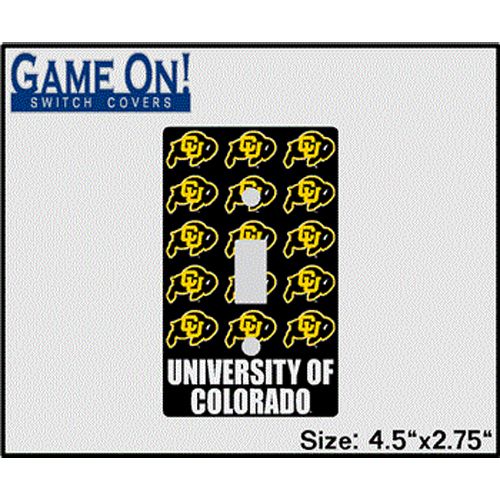 CDI Colorado Buffaloes Game On Light Switch Cover