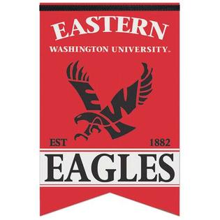 Wincraft Eastern Washington Eagles Premium Felt Banner 17 X 26