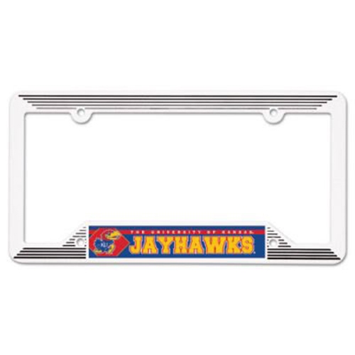 Wincraft Kansas Jayhawks License Plate Frame - Plastic