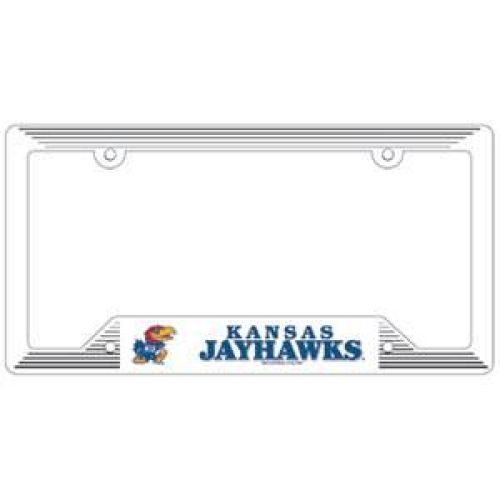 Wincraft Kansas Jayhawks Plastic License Plate Frame