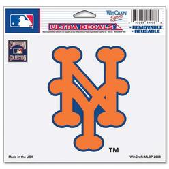 Wincraft New York Mets Ultra decals 5" x 6" - Cooperstown Logo