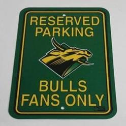 Fremont Die South Florida Bulls Plastic Parking Sign