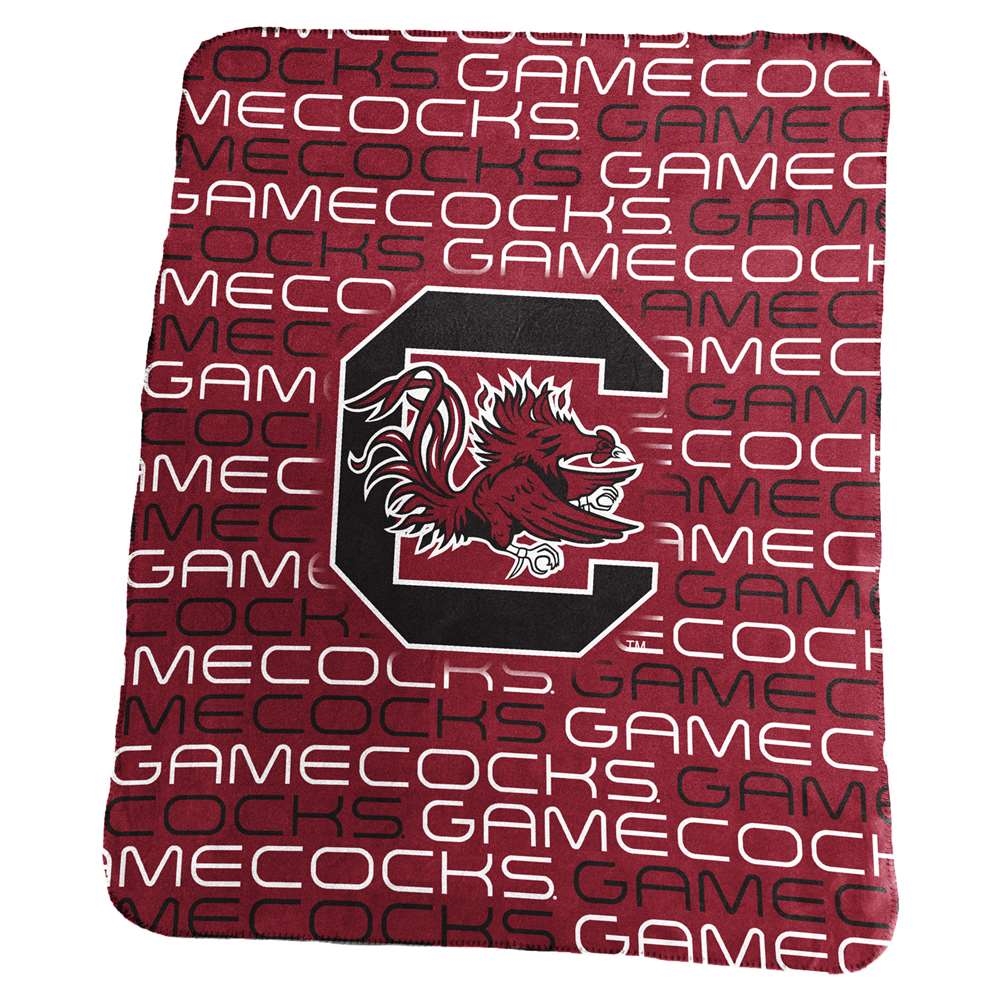 Logo Inc South Carolina Gamecocks Classic Fleece Blanket